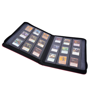 Tự làm da 4/12/9/16/64 Túi thẻ thư mục chất kết dính 360/480/540/720/900/1024 trắng hoặc trong suốt giao dịch thẻ chất kết dính 16 túi - Product Image 6