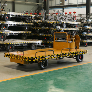 <span class=keywords><strong>Remorque</strong></span> à plateau électrique de qualité commerciale avec volant et siège, pour le transport de marchandises - Product Image 5