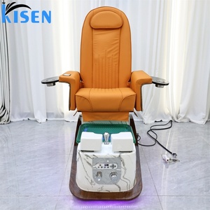 KISEN Wholesale Plumbing Foot Spa Salon Equipment Pedicure Chair Kneading Massage Foot Spa Pedicure <b>Extension</b> <b>Nail</b> Chair Sofa - Product Image 2