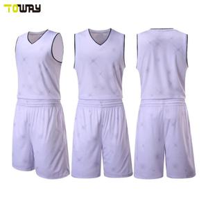 Maillot de basket-ball réversible uni pour le collège - Product Image 3