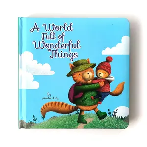 Bbay-мир, полный чудес, сказок на ночь, животных, детская книжная печать