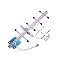 Antenne de communication directionnelle Yagi-Uda extérieure 4G/5G à cinq éléments, 6dBi, 433 MHz, à gain élevé, indice de protection IP67, fixation par vis