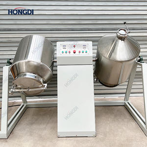 Mezcladora de Doble Tambor y Doble Cono de Acero Inoxidable, Mezcladora Rotativa con Motor AC Automático, Capacidad de 200L para Alimentos - Product Image 6