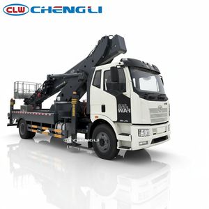 FAW 45m Straight Boom Aerial Platform Truck Bucket Truck Cherry Picker for High Altitude Maintenance - Product Image 6