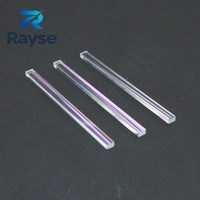Vente directe d'usine de miroirs cylindriques biconvexes en quartz fondu de haute pureté, spécialement conçus pour les équipements laser.