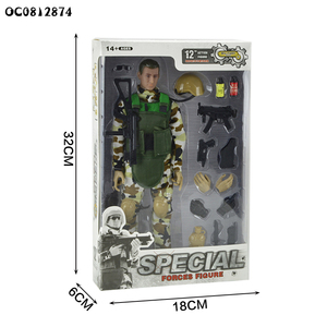 Súng Và Vũ Khí Có Thể Thay Thế Cho Nam Quân Đội Màu Xanh Lá Cây Đồ Chơi Bé Trai Bằng Nhựa - Product Image 3