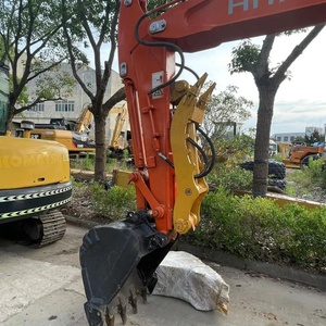 Mini pelle sur chenilles hydraulique HITACHI ZX60 6 tonnes d'occasion de haute qualité avec composants de roulement à noyau à Shanghai - Product Image 6