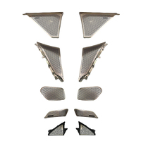 Couvre-haut-parleurs lumineux à LED 6PCS/10PCS pour BMW Nouvelle Série 5 G68 Accessoires intérieurs de voiture