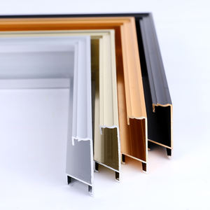 מסגרת תמונה אלומיניום קו מתכת תיל ציור פרסום פוסטר קצה פרופיל קיר פרופיל תמונה מסגרת יצרני מכירות - Product Image 4