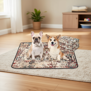 Db Qeils <b>Dog</b> Training <b>Pads</b> 18x24 In 2 Pack Reusable Washable Non Slip For Small <b>Dogs</b> - Product Image 2