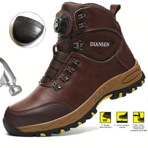 Chaussures de travail pour hommes et femmes, chaussures de sécurité à embout de protection, confortables, résistantes à l'usure, bottes de sécurité industrielles, bottes de sécurité - Product Image 5