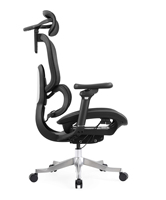 Chaises de bureau ergonomiques d'appui-tête réglables de conception unique avec l'accoudoir du repose-pieds 4D