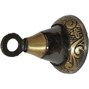 PARIJAT HANDICRAFT Indian Craft Brass <b>Bells</b> Vintage Style Assorted Cow Elephant Design Home Decor <b>Small</b> <b>Bells</b> ASIN B09Q216GP2 - Product Image 3