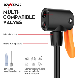 <span class=keywords><strong>Pompe</strong></span> à air portable Xunting Best Sell pour vélo avec manomètre, mini <span class=keywords><strong>pompe</strong></span> à pied, accessoires de cyclisme VTT, <span class=keywords><strong>pompe</strong></span> à vélo - Product Image 3