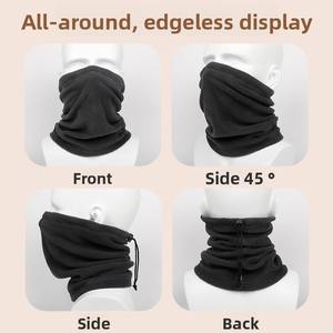 Scaldacollo Invernale da Donna in Pile Personalizzabile all'Ingrosso con Stile Fantasia per Sport e Attività all'Aperto - Product Image 4