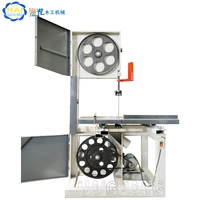 Scie à ruban verticale industrielle, moteur 2,2 kW, 220 V/380 V, table coulissante, outil de coupe du bois, largeur max. 250 mm, largeur max. 360 mm, biseau 45° facile