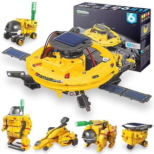 Kit de Robot Solar Recargable 6 en 1 EPT, Juguete de Robot Espacial para Niños, Ensamblaje DIY - Product Image 2