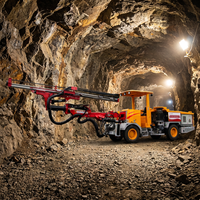 Chariot hydraulique de forage de roche d'extraction CYTJ-45 Construction d'excavation de mine en métal de non-charbon petit tunnel petite section