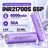 Linkdata INR21700S-65P 6500mAh 52A Sel Li-ion -40 ℃   Mampu Menahan Suhu Ultra Rendah, Kapasitas Tinggi 3.6V untuk Paket E-Bike & Robotika