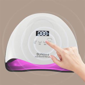 Lampe UV portable 2025 à succès, 180W haute puissance, LED lumière rouge, machine de manucure professionnelle avec prises US/EU pour femmes - Product Image 6