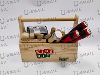 Promotion : Panier de rangement en bois de qualité professionnelle pour outils de sculpture et outils de menuiserie, idéal pour le bricolage