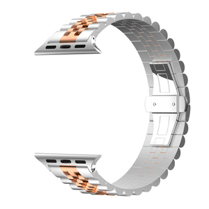 Keepwin 5 bracciale di ricambio regolabile in acciaio inox da donna Hardware orologio <span class=keywords><strong>argento</strong></span> cinturino <span class=keywords><strong>Apple</strong></span> iWatch 9 8 7 6 5 4 - Product Image 6
