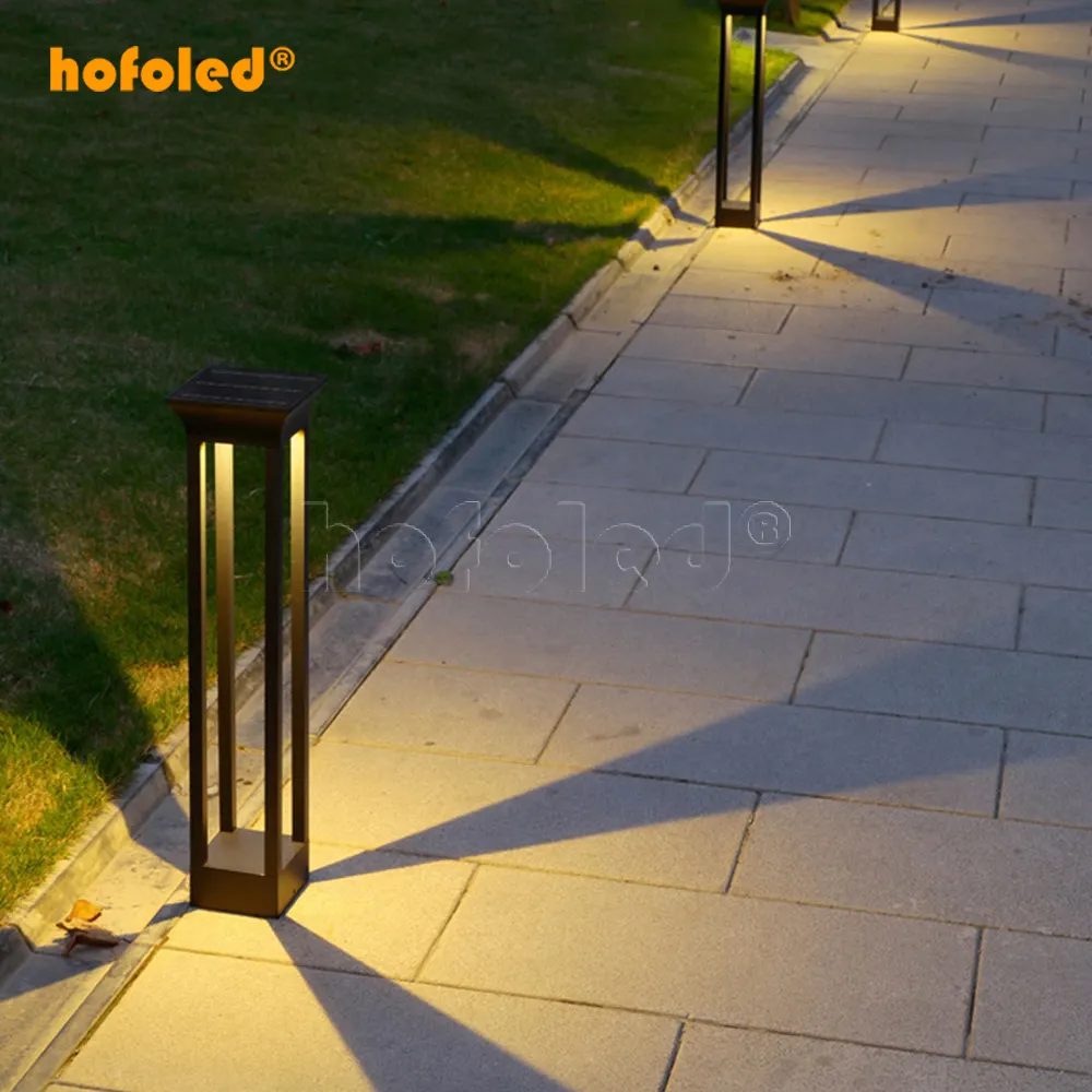 Lawn Light Solar Garden Light Outdoor Waterproof Home Garden Villa Bollard Light