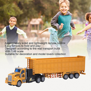 Đồ chơi xe tải tự đổ, xe xúc lật điều khiển từ xa, xe kéo điều khiển từ xa, xe công trình điện tử có đèn - Product Image 2