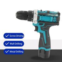 Perceuse-visseuse sans fil 12V multifonctionnelle, outil rechargeable au lithium, batterie 2.0AH, vitesse variable, mandrin sans clé, bricolage, OEM