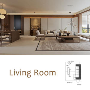 Renderizaciones 3D de Armarios y Gabinetes, Diseño de Interiores para Hoteles, Villas y Tiendas, Solución de Servicio Integral Personalizada para Toda la Casa - Product Image 3