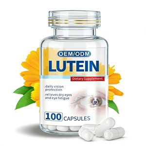 Capsule di Luteina e Zeaxantina, Antiossidante Naturale, Carotene in Polvere da Coltivazione Selvatica per la Salute degli Occhi e la Vista - Product Image 1
