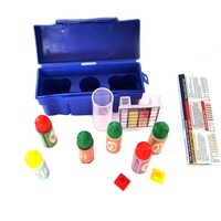 Kit de test de chlore et de brome de PH avec réactifs liquides kits de test de microbiologie