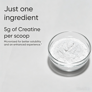 OEM ODM <b>Creatine</b> <b>Monohydrate</b> Powder Unflavored Sports Nutrition OEM 300g 60 Servings 5g Per Serving - Product Image 5