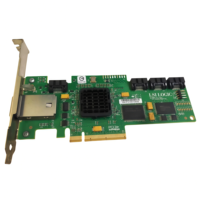 Carte de contrôle L3-00124-01F Interface PCIe X8 4 ports internes 1 port externe Puce LSI SAS3444E 3Gb/s SAS3444E