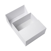 Boîte cadeau pliable à fermeture magnétique avec logo personnalisé, écologique, recyclable, en carton de luxe, pour vêtements