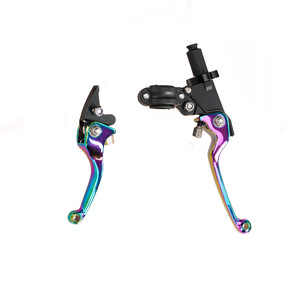 CNC Universal Motocicleta Handle com comutação automática Freio Embreagem Alavancas Modificado Alloy Systems