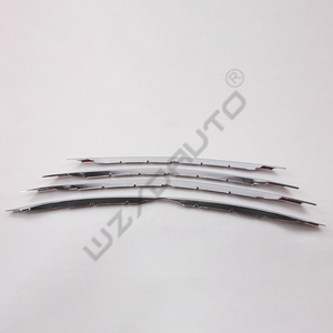 Grille de calandre avant chromée ABS 4 pièces pour accessoires de voiture 2016 - Product Image 4