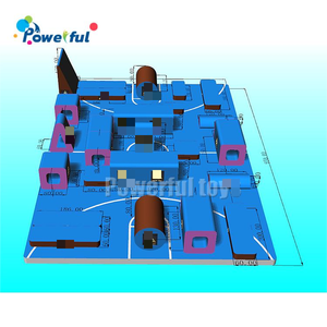 Parque <span class=keywords><strong>de</strong></span> trampolín Ninja Parkour para niños y adultos, pista <span class=keywords><strong>de</strong></span> aire <span class=keywords><strong>de</strong></span> obstáculos Ninja <span class=keywords><strong>de</strong></span> diseño gratuito, Comercial - Product Image 6