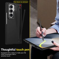 Funda Plegable para Samsung Galaxy Z Fold 8 Ultra, con Marco Metálico Oculto para la Cámara, Soporte, Protección Total Contra Impactos, Incluye Lápiz Stylus Gratis