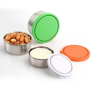 Edelstahl-Brotdose Aufbewahrung behälter für Lebensmittel BPA-freie umwelt freundliche und wieder verwendbare Nist behälter für Snacks für Kinder und Erwachsene