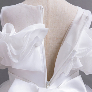 Robe de princesse pour enfants, style européen et américain, imprimée, à manches volantées, pour l'été, vente en gros transfrontalière personnalisée - Product Image 5