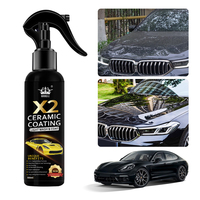 Agent de Revêtement Voiture Nano Liquide Céramique Cristal 9H, Couche Hydrophobe en Verre au Dioxyde de Silicium, Vaporisateur de Protection Peinture