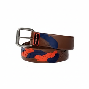 เข็มขัดสแตนเลส Labrax Marseille Coffee Camouflage Buckle ความหนา 5 มม./4 มม. ยาว 150 ซม. อุปกรณ์เสริมสำหรับการตกปลาด้วยฉมวก - Product Image 1