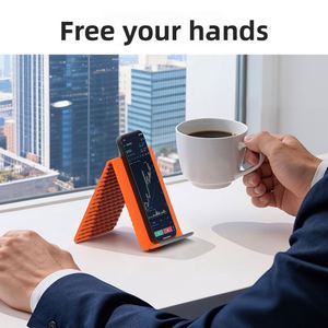 Mobile Phone <b>Tablet</b> Laptop <b>Stand</b> Silicone Desktop Creative Flexible Foldable Anti-Shake Deformable Lazy Travel Accessory - Product Image 4