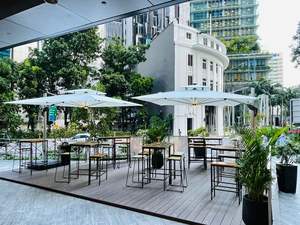 [MOJIA]Original Foshan Umbrella Factory Mobilier d'extérieur Parasol Vente en gros Prix bas Prix de bienvenue Comparer les tests de qualité - Product Image 2