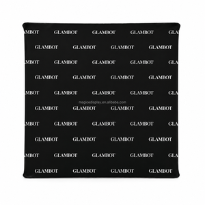 Toile de fond personnalisée pour photomaton, en tissu tendu, pour événements et expositions, modèle G-<span class=keywords><strong>Bot</strong></span>. - Product Image 2