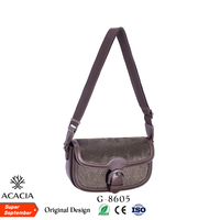 Sac bandoulière portable tendance en cuir PU pour femme, petit format carré, avec couleurs contrastées et design multi-poches, idéal pour l'été