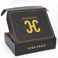 Boîtes en papier personnalisées en gros pour emballages cadeaux de jouets, grandes et transparentes, avec fenêtre transparente