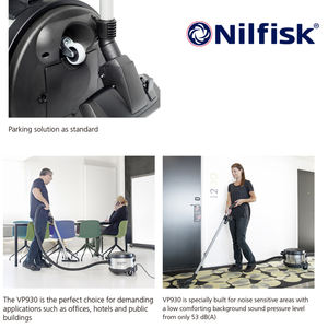 NILFIS <span class=keywords><strong>GD930</strong></span> Aspirateur grande capacité 15 L avec PRO INT UK PLUG pour hôtels écoles bureaux et hôpitaux - Product Image 4
