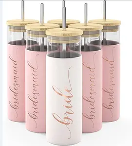 Bride To Be Iced Coffee Tumbler With Bamboo Lids And Straws 15 Oz Bachelorette Party Supplies Bride Tribe Bridesmaid